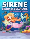 Sirene Libro da Colorare per Bambini dai 4-8 anni - Book