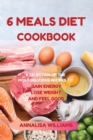 6 Meals Diet Cookbook : A Selection of the Most Delicious Recipes to Gain Energy, Lose Weight and Feel Good - Book
