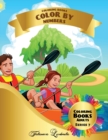Coloring Books - Color by Numbers Adults : Coloring with numbers worksheets. Color by numbers for adults with colored pencils. Advanced color by numbers - Book