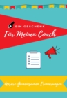 Fur Meinen Trainer : Tagebucherinnerungen als Geschenk an Ihren Coach - Book