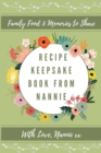 Recipe Keepsake Book From Nannie - Book
