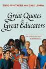 Great Quotes for Great Educators - Book