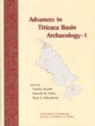 Advances in Titicaca Basin Archaeology-1 - Book