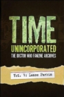 Time, Unincorporated 1: The Doctor Who Fanzine Archives : (Vol. 1: Lance Parkin) - Book