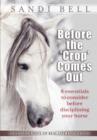 Before the 'Crop' Comes Out : 8 Essentials to Consider Before Disciplining Your Horse - Book