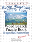 Circle It, Rocky Mountain Wildlife Facts, Word Search, Puzzle Book - Book
