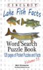 Circle It, Lake Fish Facts, Word Search, Puzzle Book - Book