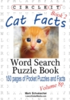 Circle It, Cat Facts, Pocket Size, Book 2, Word Search, Puzzle Book - Book