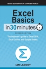 Excel Basics in 30 Minutes (2nd Edition) : The Beginner's Guide to Microsoft Excel and Google Sheets - Book