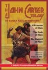 The John Carter Trilogy of Edgar Rice Burroughs : A Princess of Mars, The Gods of Mars and The Warlord of Mars -A Pulp-Lit Annotated Omnibus Edition - Book