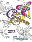 Calendario da Colorare 2018 Farfalle - Book