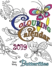 Colouring Calendar 2019 Butterflies (UK Edition) - Book