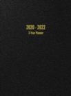 2020 - 2022 3-Year Planner : 36-Month Calendar (Black) - Book