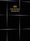 2023 24-Hour Daily Planner/ Appointment Book : Dot Grid Design (One Page per Day) - Book