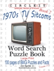 Circle It, 1970s Sitcoms Facts, Book 2, Word Search, Puzzle Book - Book