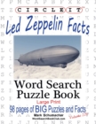 Circle It, Led Zeppelin Facts, Word Search, Puzzle Book - Book