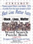 Circle It, Black Lives Matter Facts, Word Search, Puzzle Book - Book