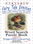 Circle It, Fairy Tale Entities, Word Search, Puzzle Book - Book