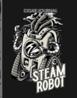 Steam Robot Cigar Journal : Aficionado - Cigar Bar Gift - Cigarette Notebook - Humidor - Rolled Bundle - Flavors - Strength - Cigar Band - Stogies and Mash - Earthy - Book