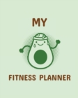 My Fitness Planner : Workout Journal For Women Gym Companion Fitness ActivityTracker Meal Plans Undated Month by Month Snapshot - Book