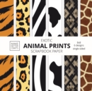 Exotic Animal Prints Scrapbook Paper : 8x8 Animal Skin Patterns Designer Paper for Decorative Art, DIY Projects, Homemade Crafts, Cool Art Ideas - Book
