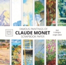 Famous Paintings Of Claude Monet Scrapbook Paper : Monet Art 8x8 Designer Scrapbook Paper Ideas for Decorative Art, DIY Projects, Homemade Crafts, Cool Artwork Decor Ideas - Book