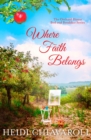 Where Faith Belongs - Book