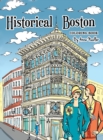 Historical Boston Coloring Book : 24 original detailed illustrations of landmark buildings and 1920's fashion - Book
