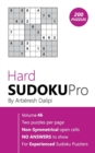 Hard Sudoku Pro : Book for Experienced Puzzlers (200 puzzles) Vol. 46 - Book