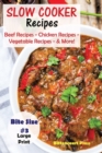 Slow Cooker Recipes - Bite Size #3 : Beef Recipes - Chicken Recipes - Vegetable Recipes - & More! - Book