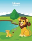 Lions Coloring Book 1 & 2 - Book
