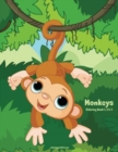Monkeys Coloring Book 1, 2 & 3 - Book