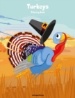 Turkeys Coloring Book 1 - Book