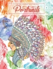 Livre de coloriage pour adultes Portraits 1 - Book