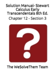 Solution Manual- Stewart Calculus Early Transcendentals 8th Ed. : Chapter 12 - Section 3 - Book