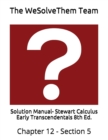 Solution Manual- Stewart Calculus Early Transcendentals 8th Ed. : Chapter 12 - Section 5 - Book