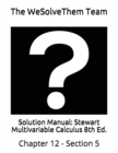 Solution Manual : Stewart Multivariable Calculus 8th Ed.: Chapter 12 - Section 5 - Book