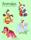 Animales libro para colorear para ninos pequenos 3 & 4 - Book