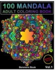 100 Mandala Midnight Edition : Adult Coloring Book 100 Mandala Images Stress Management Coloring Book For Relaxation, Meditation, Happiness and Relief & Art Color Therapy(Volume 1) - Book
