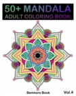 50+ Mandala : Adult Coloring Book 50 Mandala Images Stress Management Coloring Book For Relaxation, Meditation, Happiness and Relief & Art Color Therapy(Volume 4) - Book