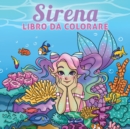 Sirena libro da colorare : Per bambini di 6-8, 9-12 anni - Book