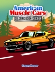 Muscle Cars Coloring Book - Book