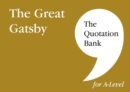 The Quotation Bank: The Great Gatsby A-Level Revision and Study Guide for English Literature - Book