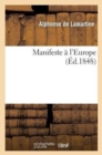 Manifeste ? l'Europe - Book