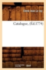 Catalogue, (Ed.1774) - Book