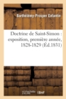 Doctrine de Saint-Simon: Exposition, Premi?re Ann?e, 1828-1829 - Book
