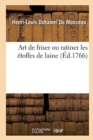 Art de Friser Ou Ratiner Les ?toffes de Laine - Book