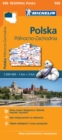 Poland North West - Michelin Regional Map 556 : Map - Book