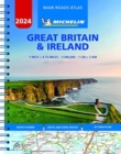 Great Britain & Ireland 2024 - Mains Roads Atlas (A4-Spiral) : Tourist & Motoring Atlas A4 spiral - Book