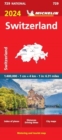 Switzerland 2024 - Michelin National Map 729 : Map - Book